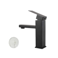 Dansup- Stainless Steel Sink Faucet Water Tap/ Transparent Suction Cup